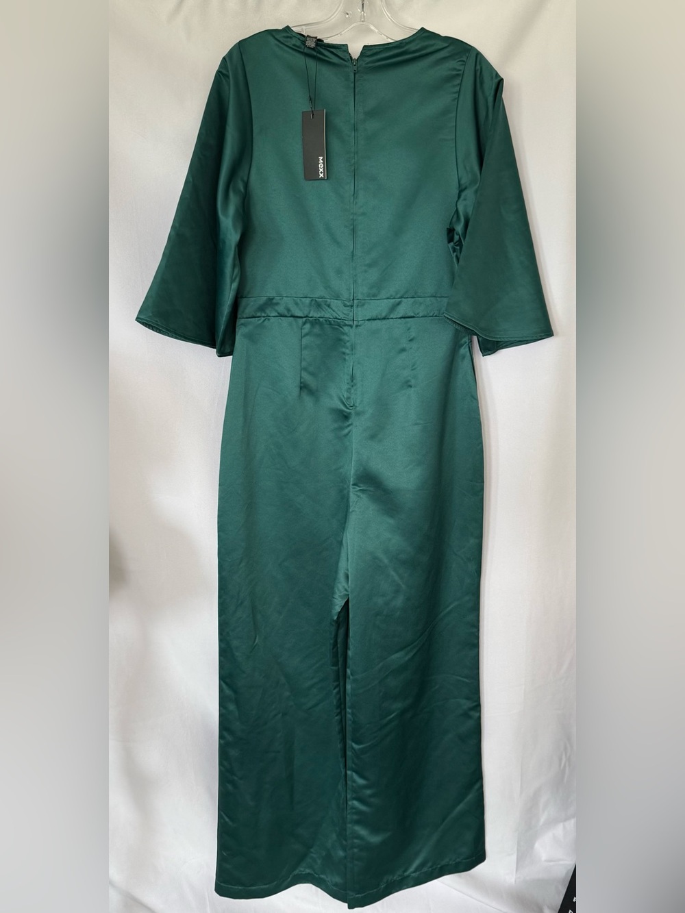 ๐นWomenโs Gorgeous Emerald Green Jumpsuit by MEXX - Size Med - NWT - Reg $109! - Picture 3 of 15